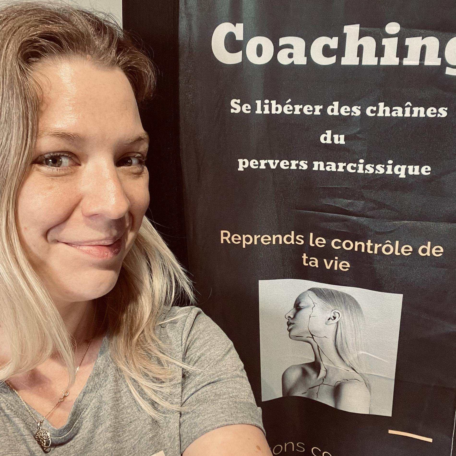 Laura Deghilage lors d'une séance de coaching - Se libérer des chaînes du pervers narcissique
